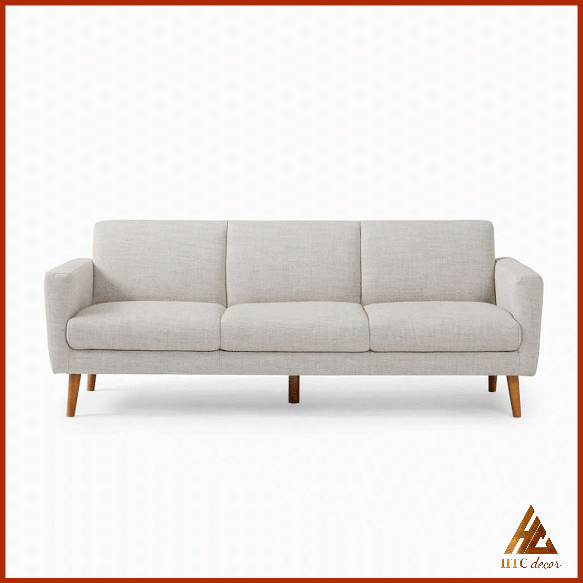 Ghế Sofa Băng Oliver 3 Chỗ Vải Bố